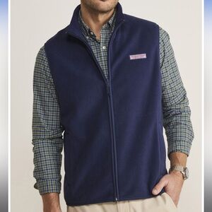 Vineyard Vines Harbor Fleece Vest